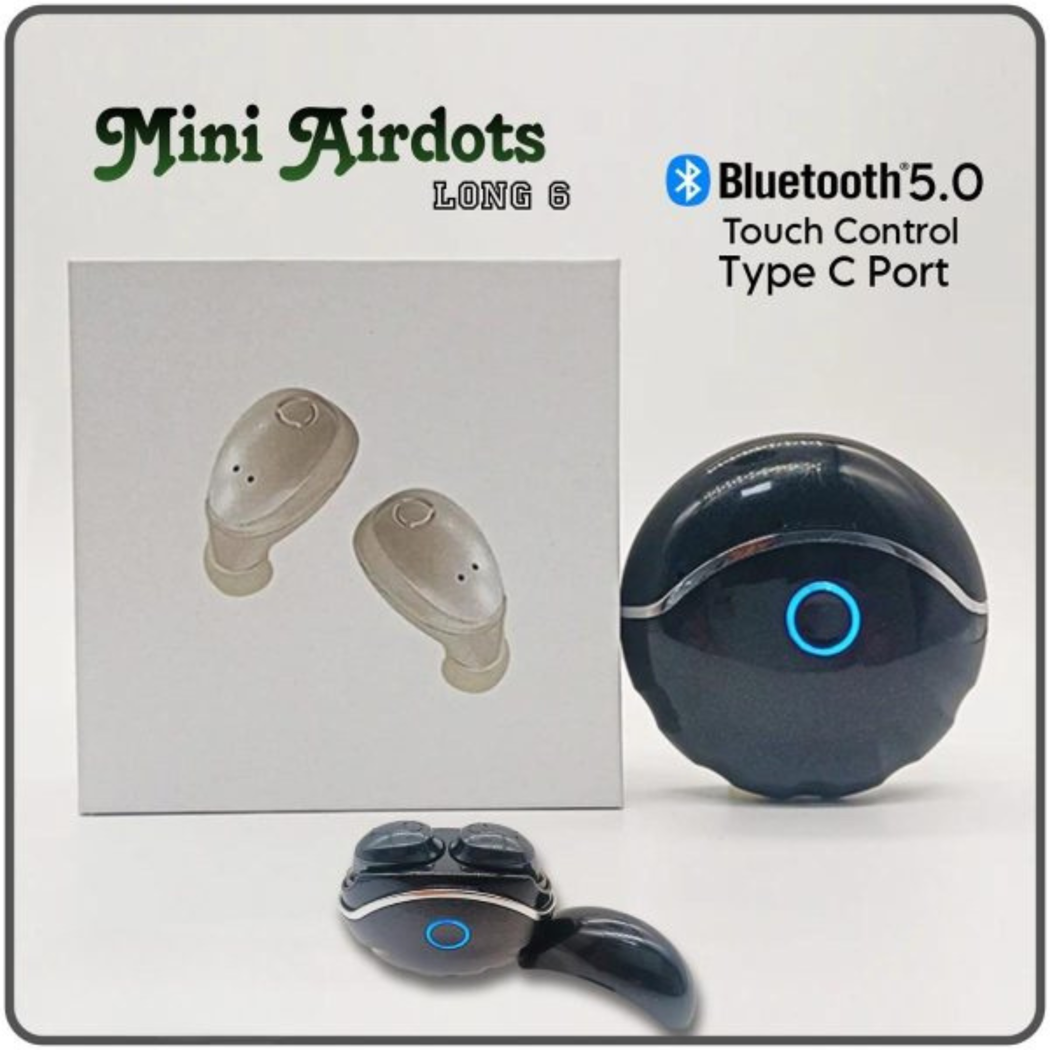 Mini Airdots Tws Wirless Earbuds Super Sound & Touch Sensors True Stereo Headphones With Built In Mic










Mini Airdots Tws Wirless Earbuds Super Sound & Touch Sensors True Stereo Headphones With Built In Mic 10m Type C