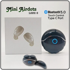 Mini Airdots Tws Wirless Earbuds Super Sound & Touch Sensors True Stereo Headphones With Built In Mic










Mini Airdots Tws Wirless Earbuds Super Sound & Touch Sensors True Stereo Headphones With Built In Mic 10m Type C
