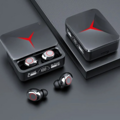 M90 Pro Tws Earphones True Wireless Earbuds Noise Cancelling | Bluetooth 5.2 Headphones Touch Control Earphones Led Display Headset 9d Hifi Quailty